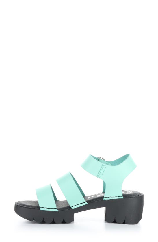 Shop Fly London Egly Piatform Sandal In 002 Spearmint