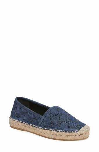 Gucci pilar online espadrille flat
