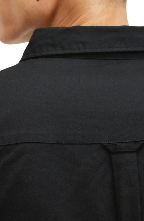 Allsaints Hawthorne Shirt In Black