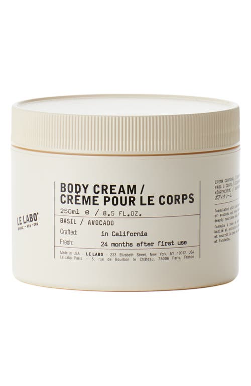 Le Labo Basil Body Cream at Nordstrom, Size 8.5 Oz