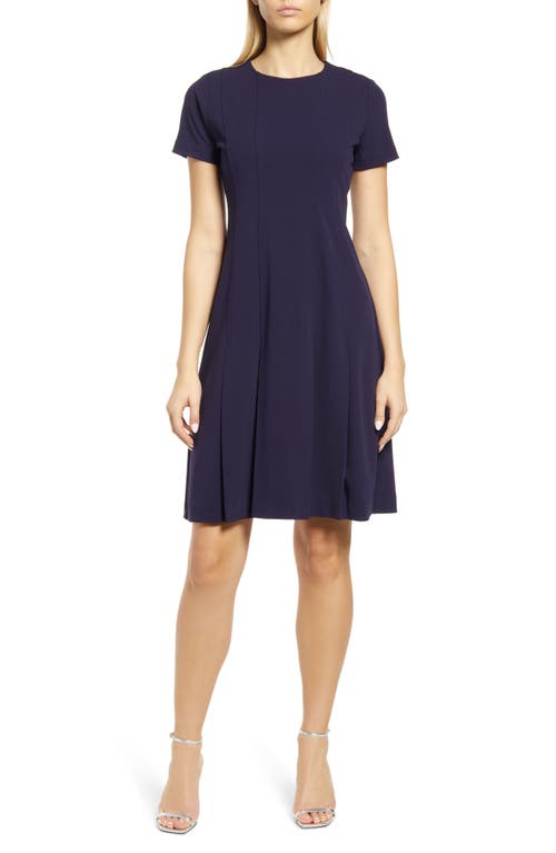 Tahari ASL Fit & Flare Stretch Crepe Dress at Nordstrom,