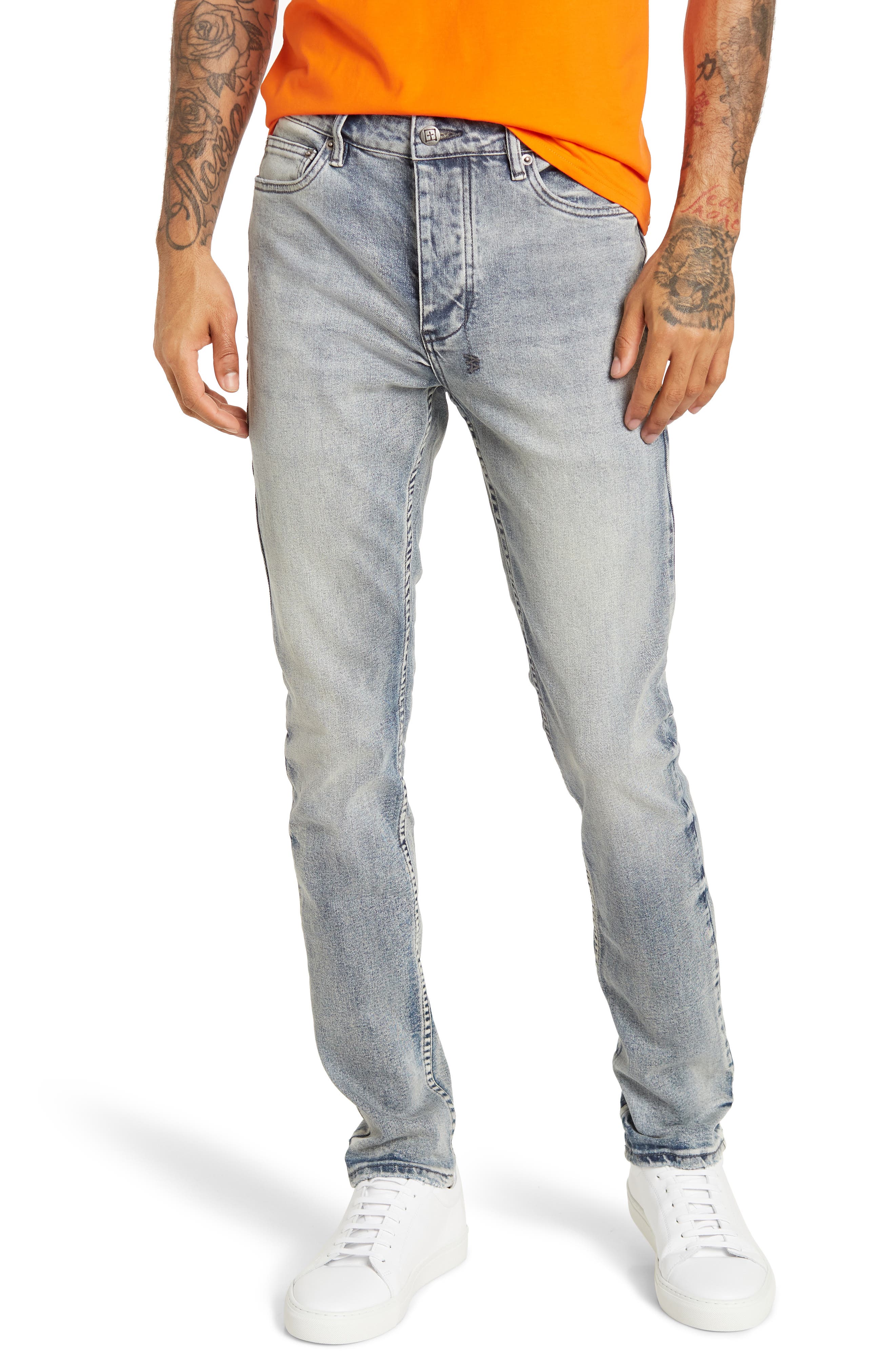 Ksubi Chitch Half Way Straight Leg Jeans in Denim at Nordstrom, Size 33