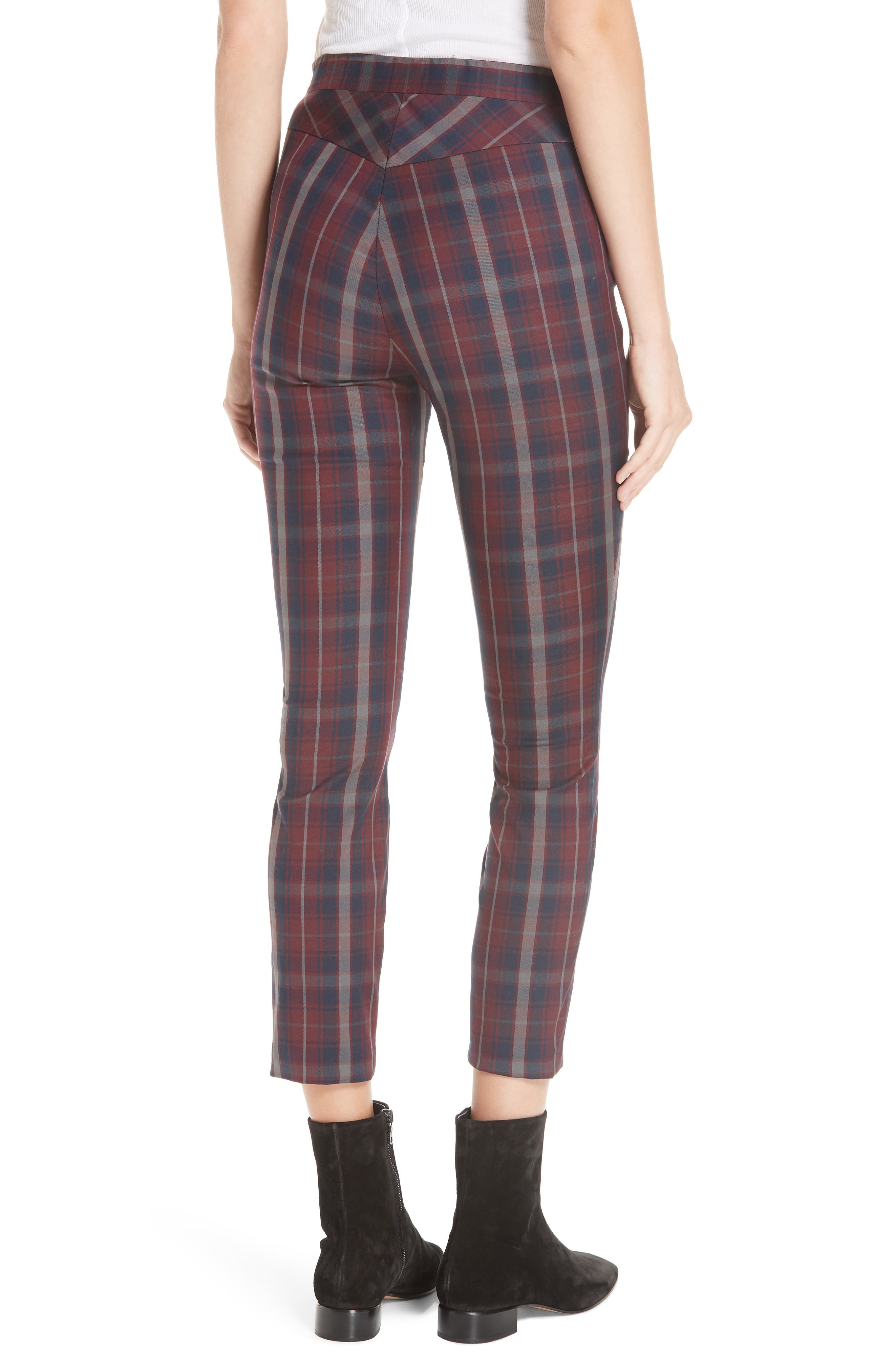 Rag & Bone Simone Plaid Yoke Pants Nordstrom Rack