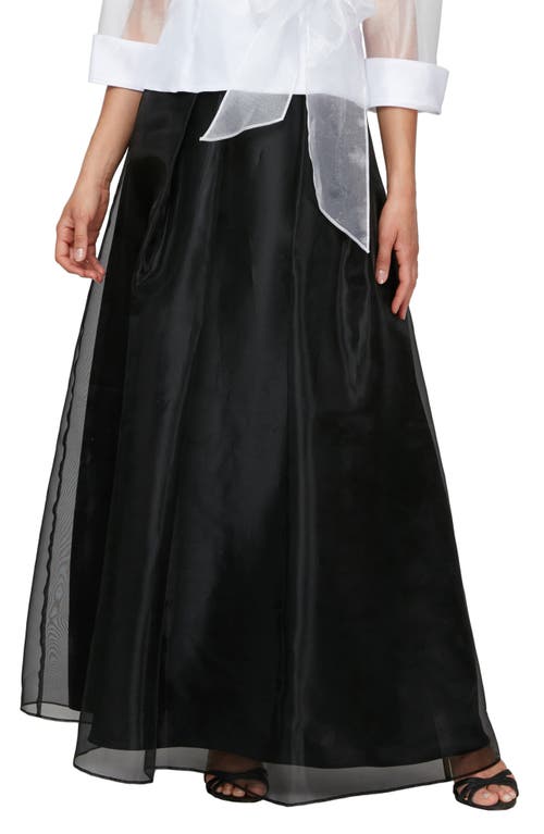 Organza Skirt in Black