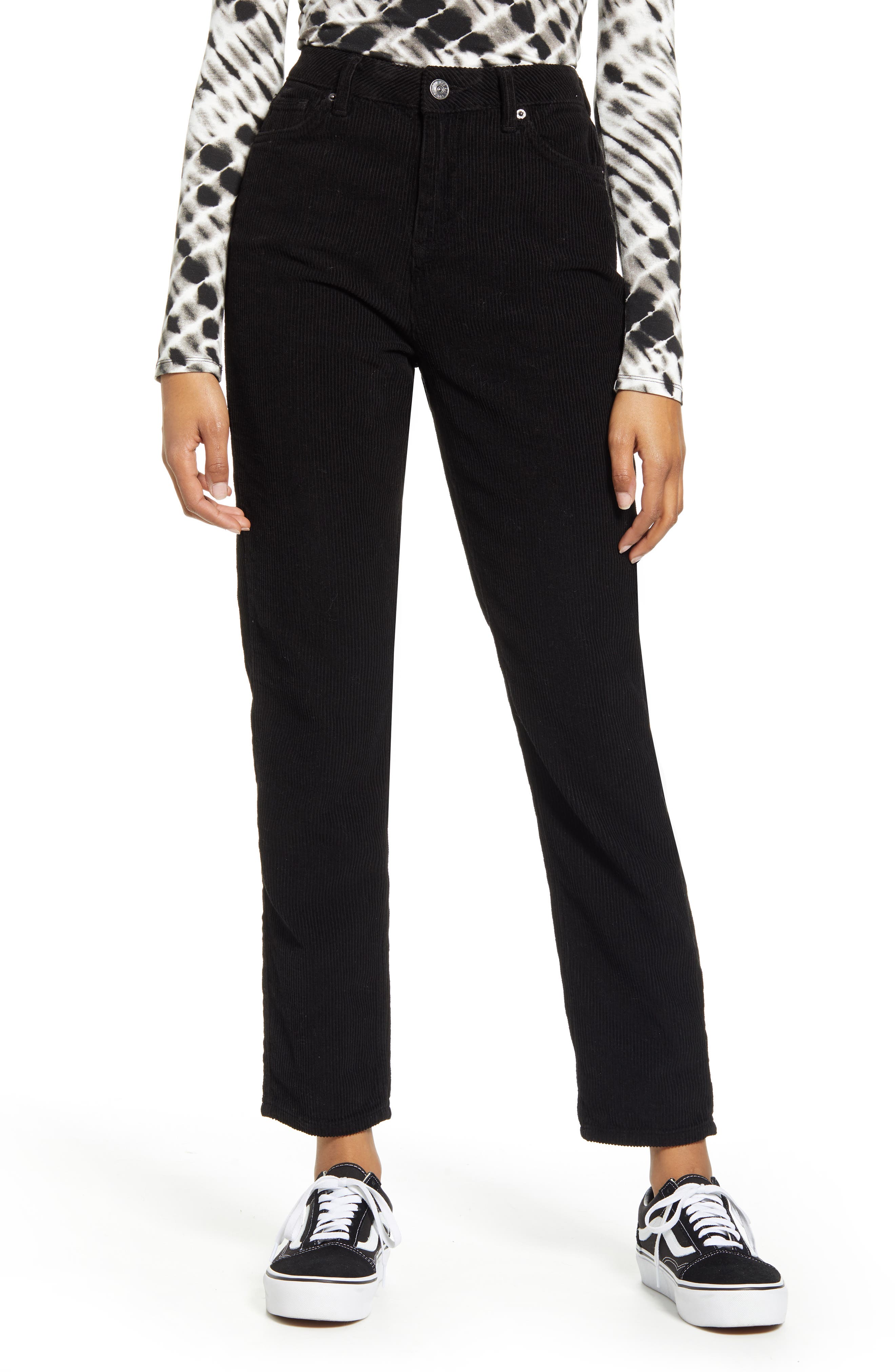 cord mom trousers
