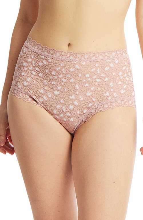 Hanky Panky Leopard Cross-Dye High Waist Boyshorts at Nordstrom,