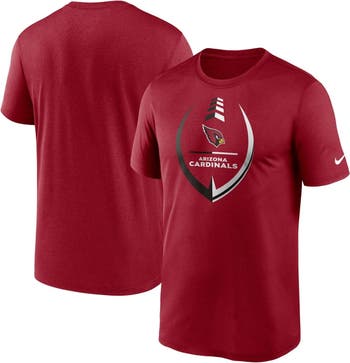 Men's Nike White Arizona Cardinals Icon Legend Performance T-Shirt