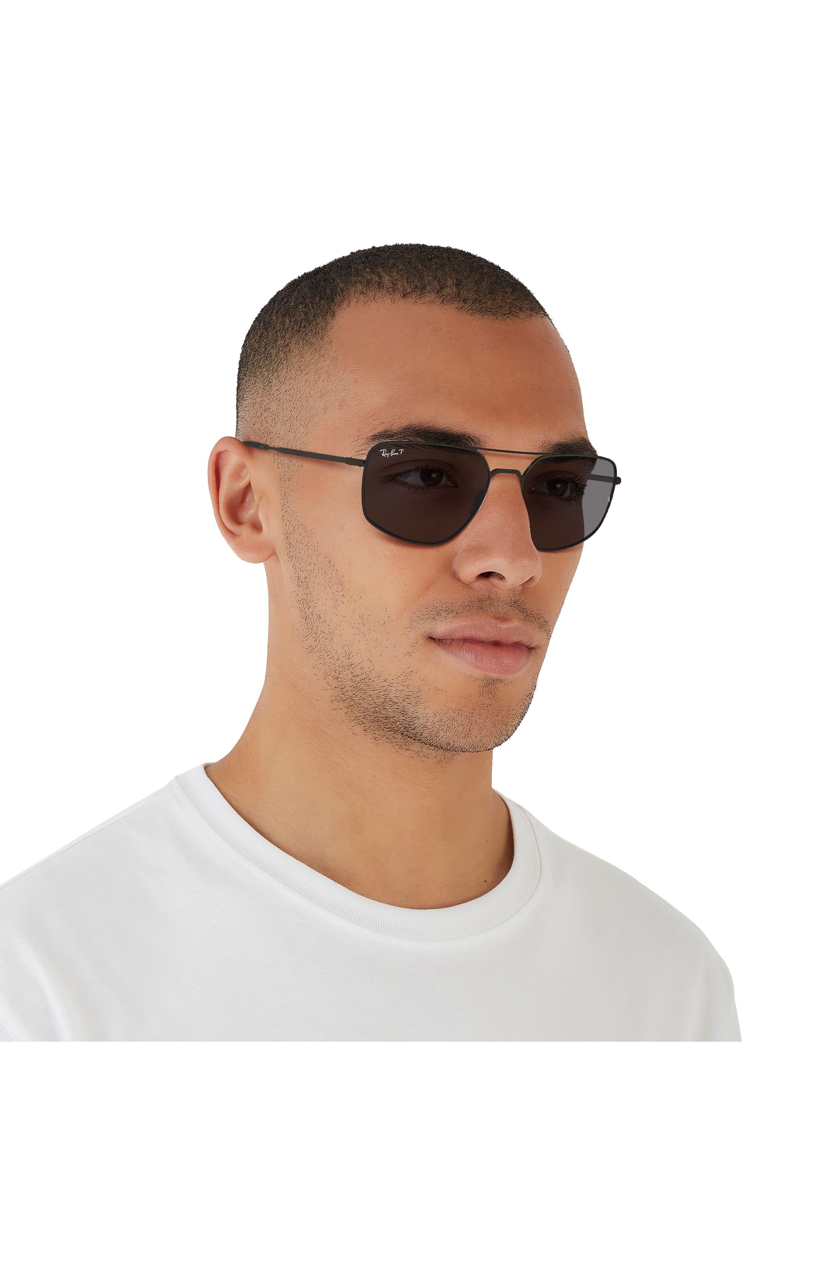 men's polarized clubmaster sunglasses