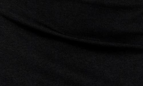 Shop Princess Polly Anya Off The Shoulder Long Sleeve Minidress In Black/white