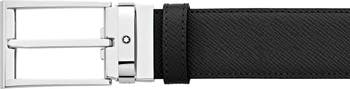 Montblanc Trapeze Brushed Stainless Steel Belt
