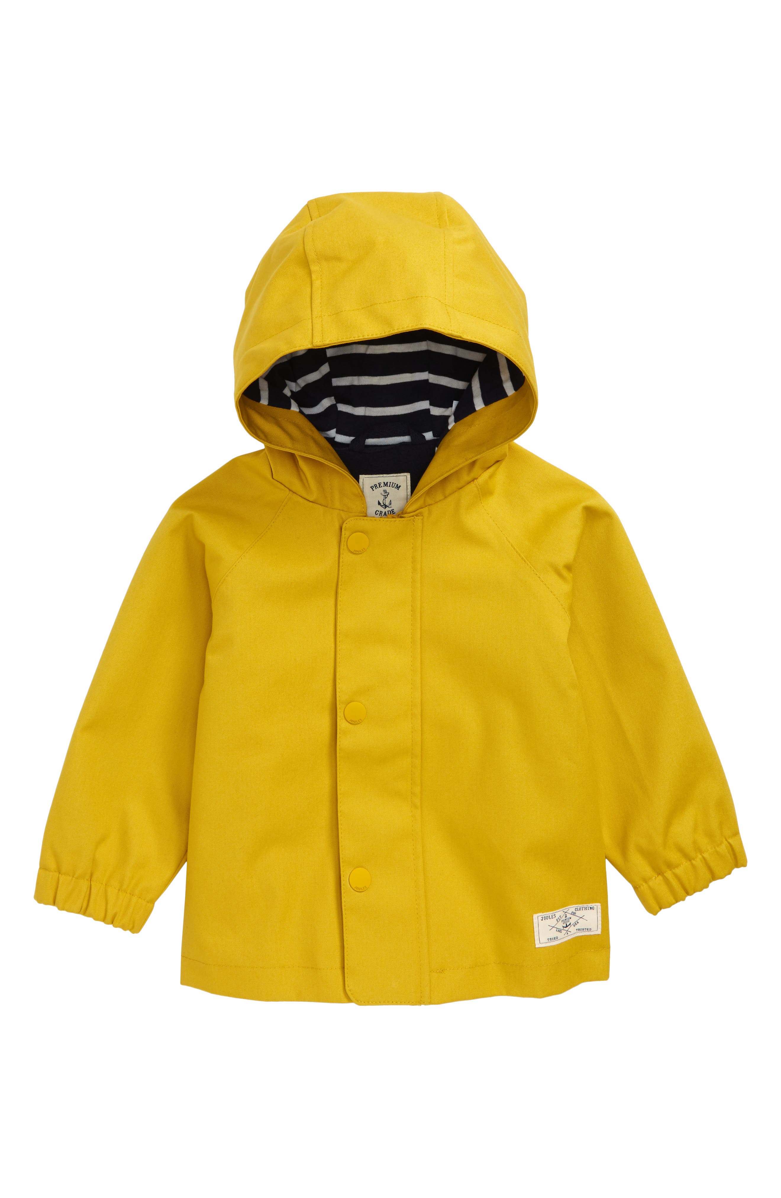 Joules Coast Waterproof Hooded Raincoat (Baby) Nordstrom