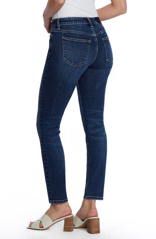 Shop Hint Of Blu Mid Rise Skinny Jeans In Beach Blue