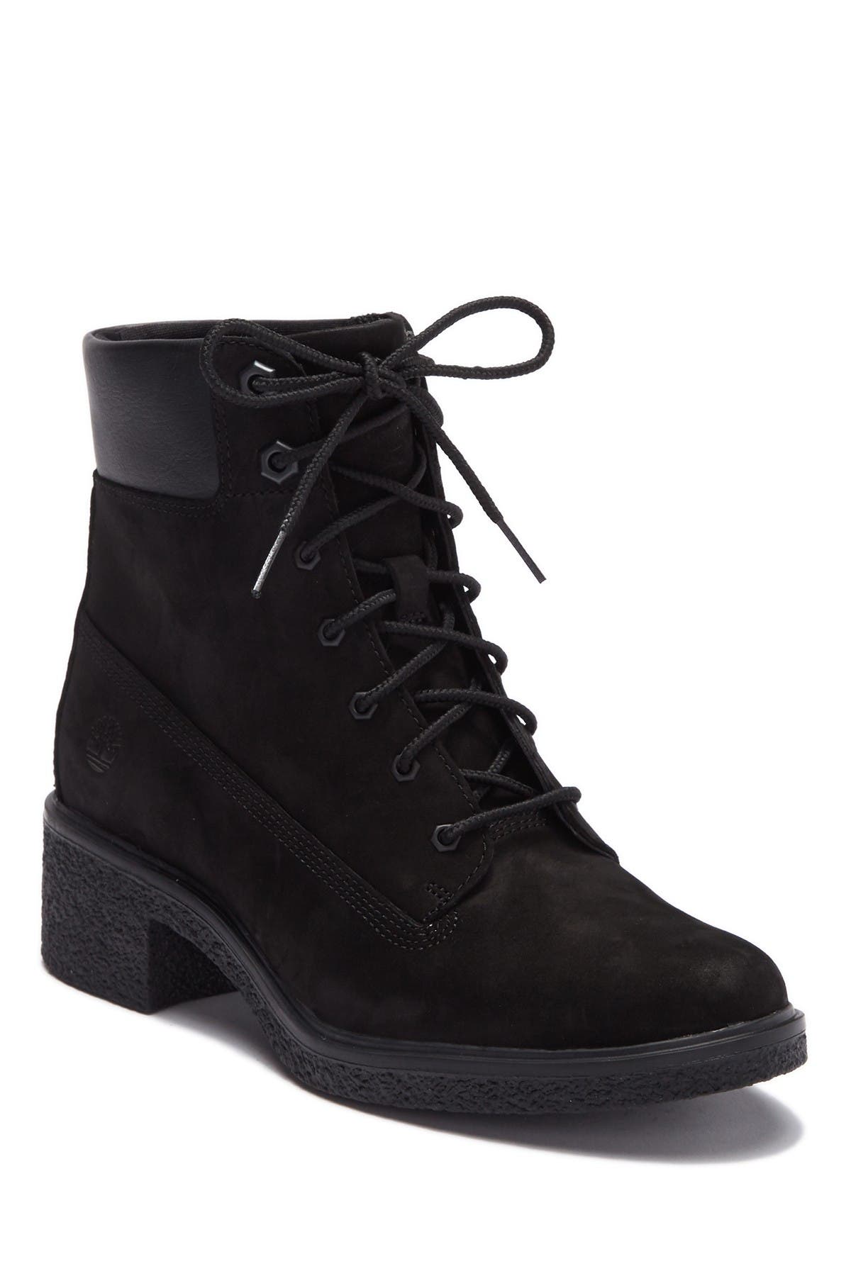 timberland lace up shearling boots