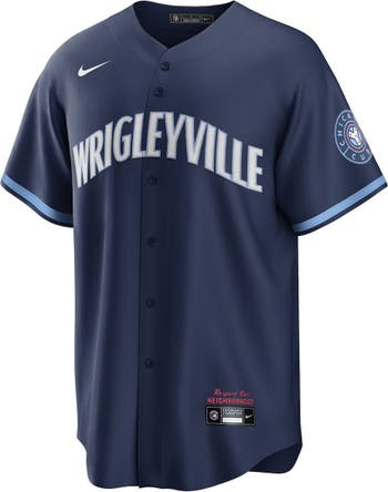 Nike Men's Nike Navy Chicago Cubs City Connect Replica Jersey