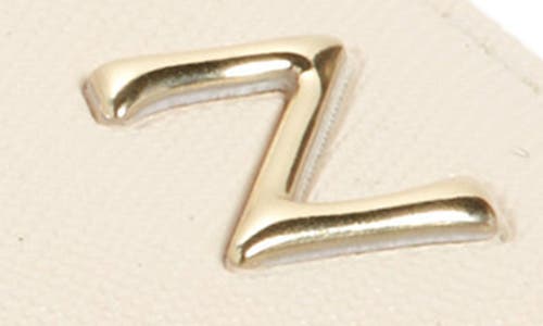Shop Nordstrom Initial Rectangular Jewelry Box In Z- Cream- Gold