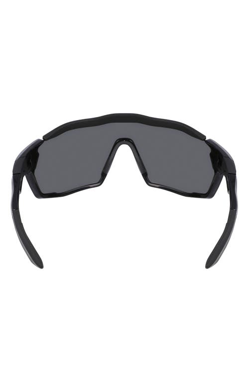 Nike Show X Rush 58mm Shield Sunglasses In Anthracite/silver Flash