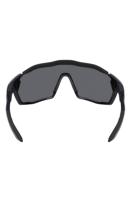 Shop Nike Show X Rush 58mm Shield Sunglasses In Anthracite/silver Flash