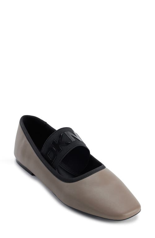 Shop Dkny Dace Mary Jane Ballet Flat In Ash