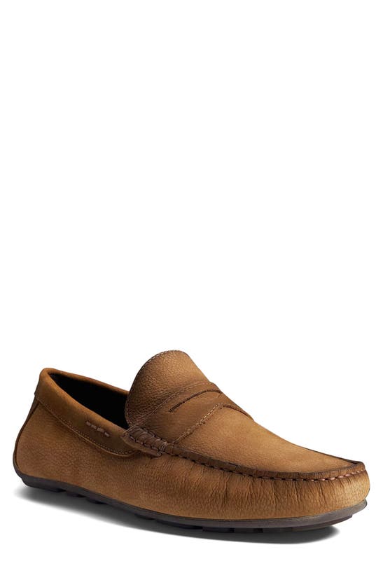 Marc Joseph New York Nebraska Penny Loafer In Havana Brown  display picture 1