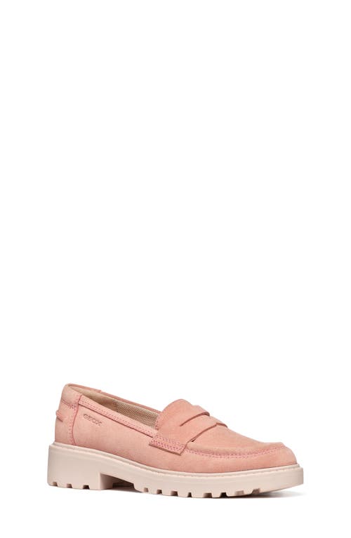 Geox Kids' Casey Penny Loafer Pink at Nordstrom,