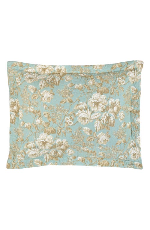 Laura Ashley Brompton Quilt & Sham Set In Serene