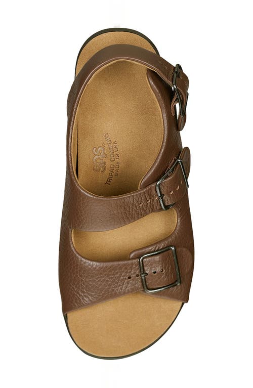 Sas Relaxed Slingback Sandal In Amber