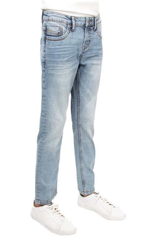 X-ray Xray Kids' Cultura Stretch Straight Leg Jeans In Light Blue