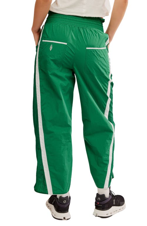 Shop Fp Movement By Free People Free People Fp Movement Champ Is Here Track Pants In Heritage Green Combo