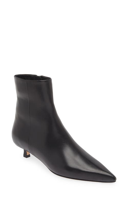 aeyde Sofie Pointed Toe Bootie in Black at Nordstrom, Size 5Us