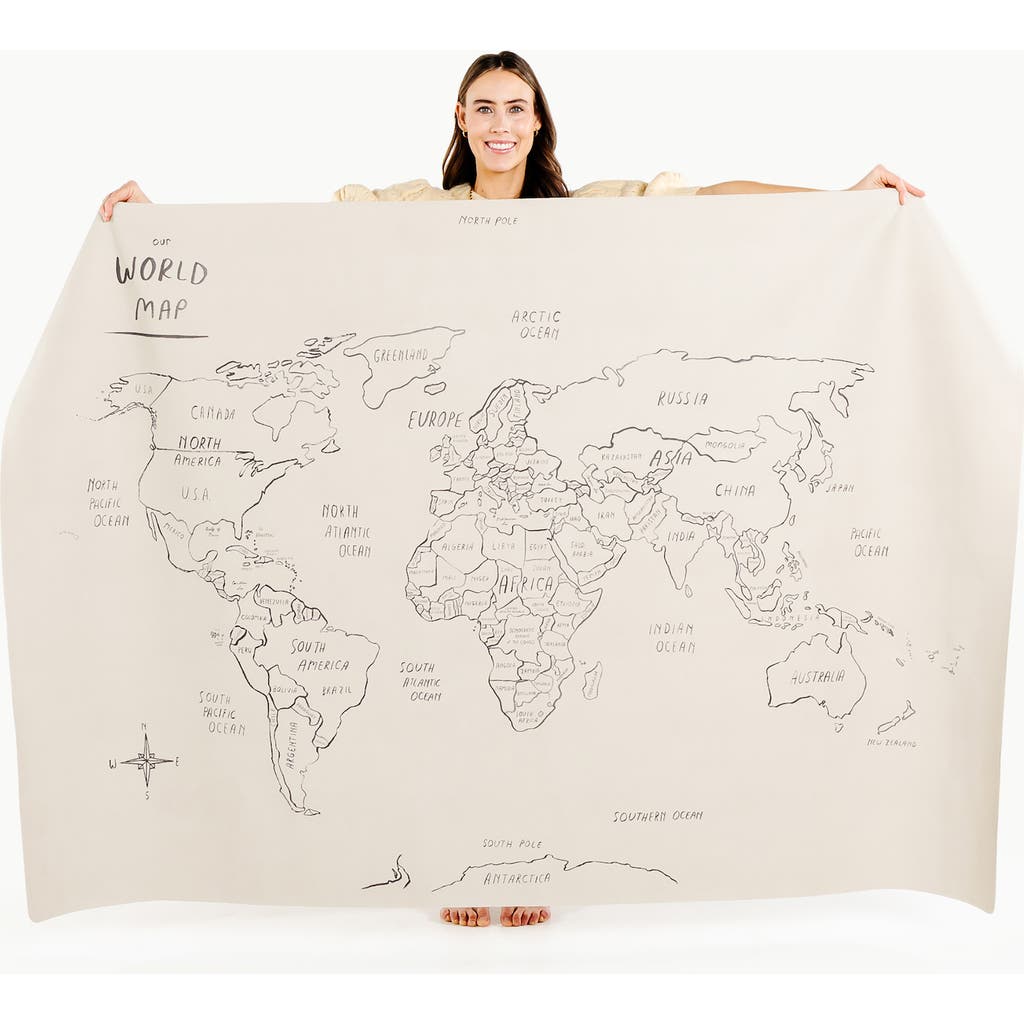 Gathre Kids' Large World Map Tapestry