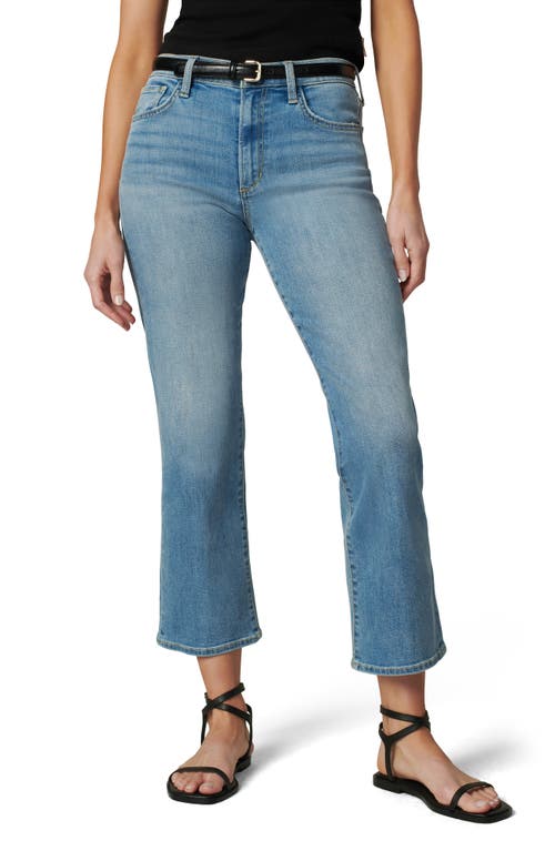 The Callie High Waist Crop Bootcut Jeans in Unapologetic Blue