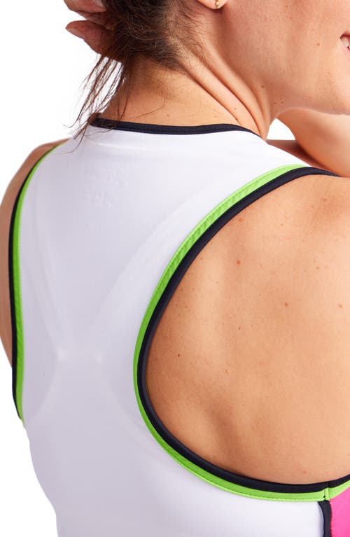 Shop Kinona Racerback Performance Pickleball Tank Top In White