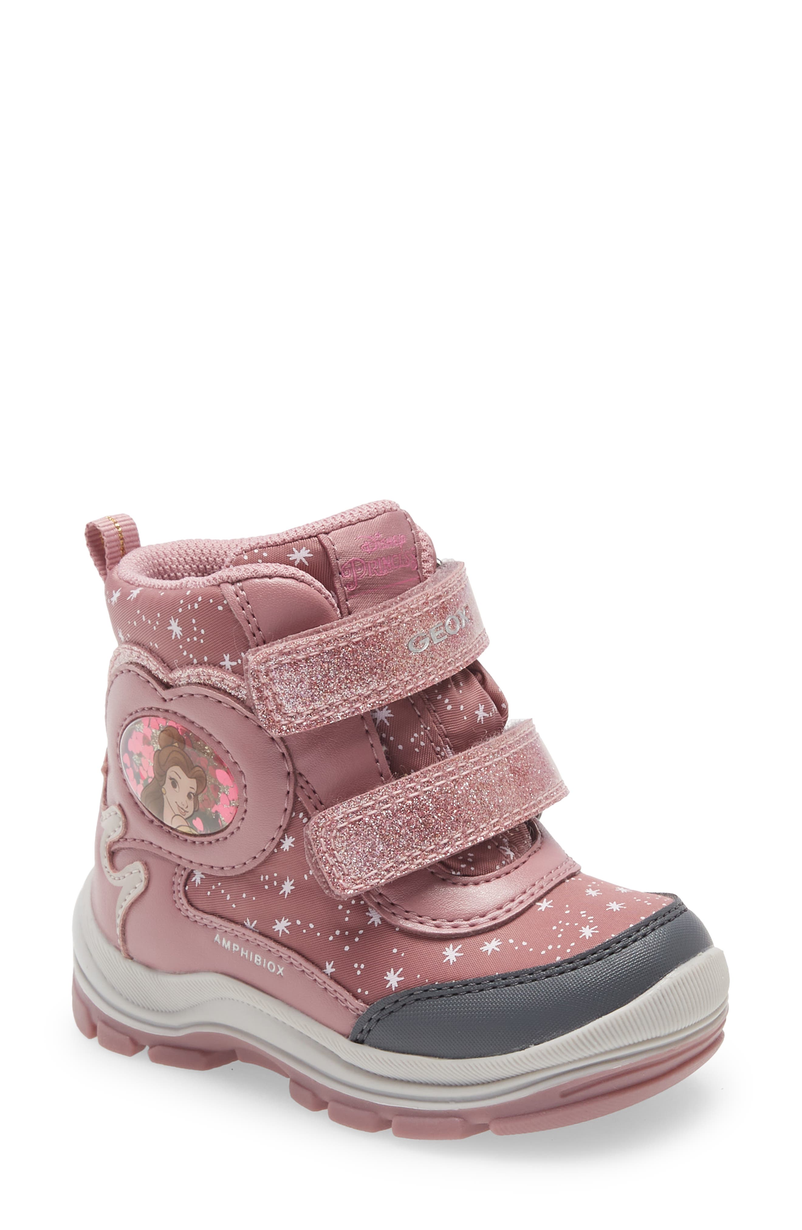 Geox x Disney Cinderella Flanfil Waterproof Boot | Nordstrom