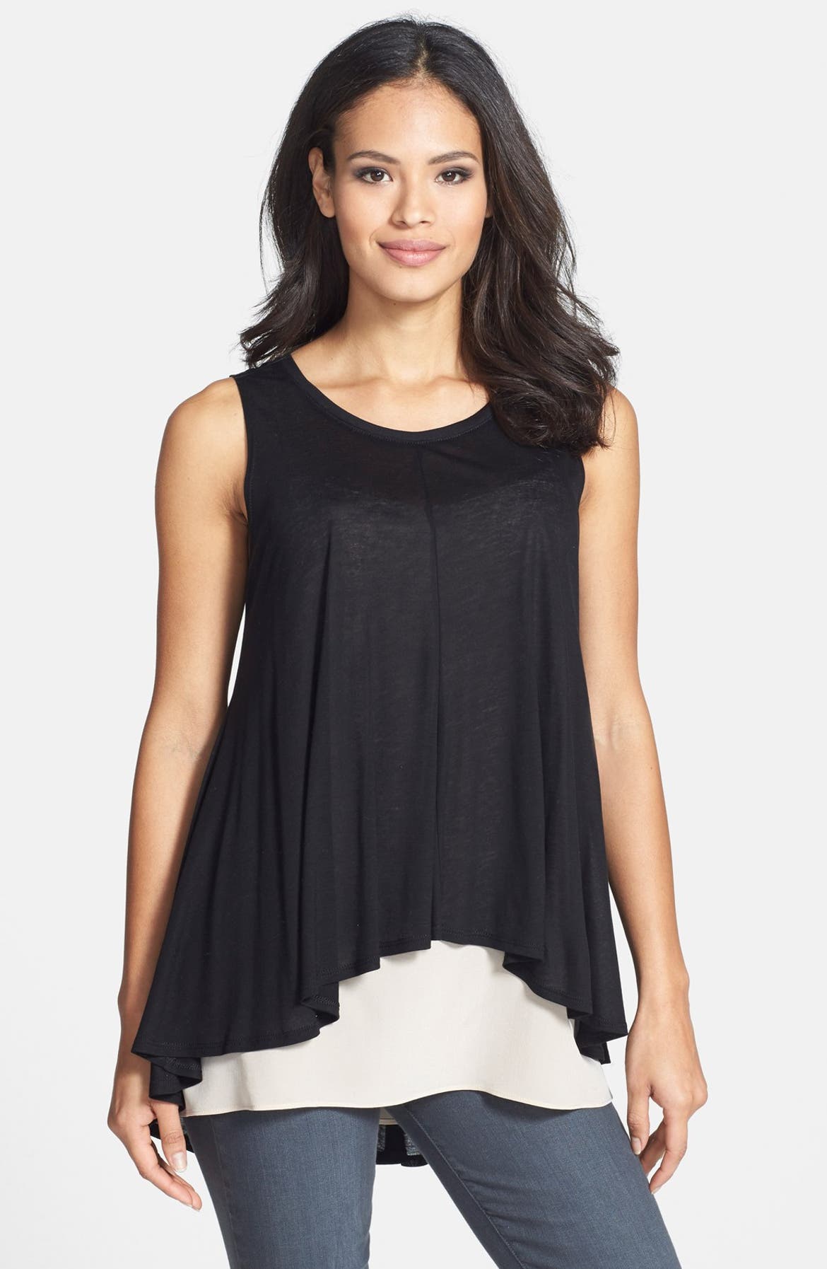 Eileen Fisher The Fisher Project Tencel® Jersey A-Line Tank | Nordstrom