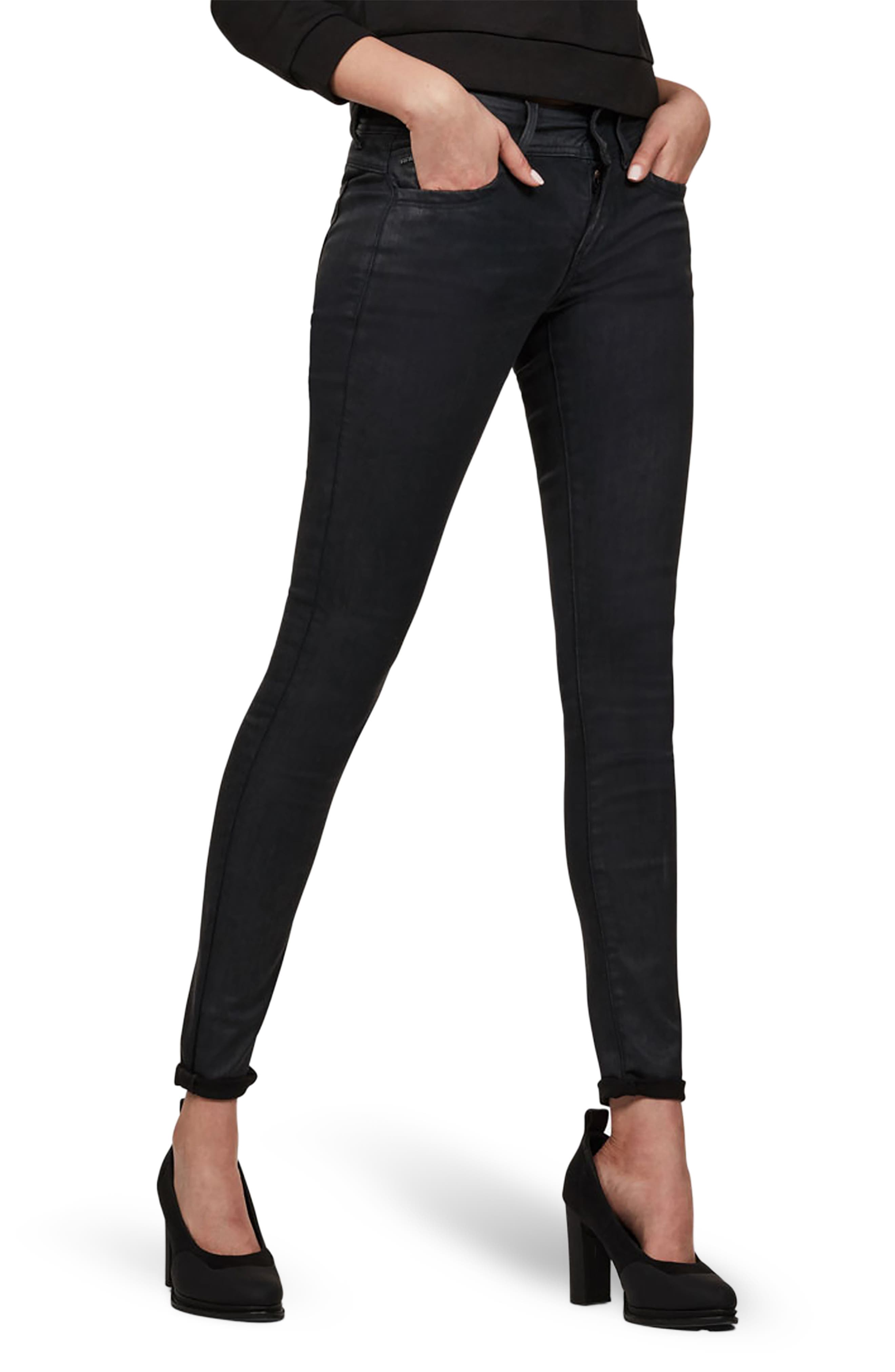 G-Star RAW Lynn Mid Super Skinny Jeans 