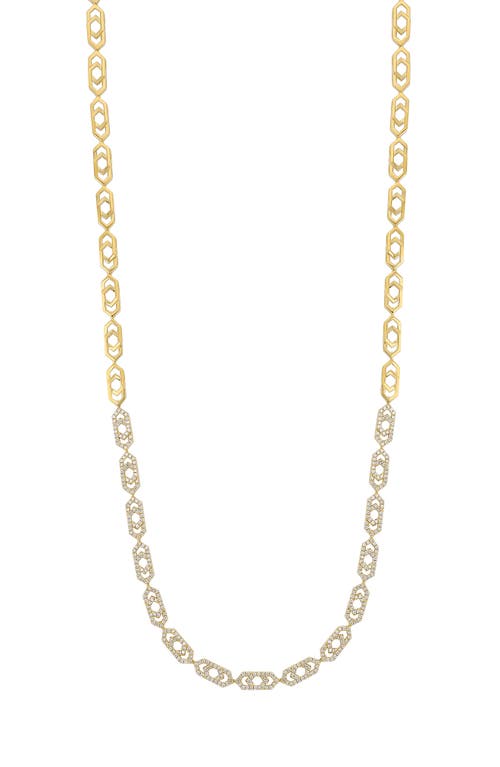 Bony Levy Prism Diamond Collar Necklace in 18K Yellow Gold at Nordstrom, Size 17
