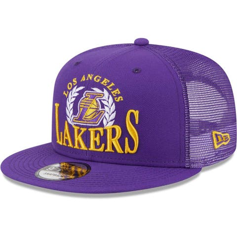 New Era Youth Boys and Girls Neon Green Los Angeles Lakers Color