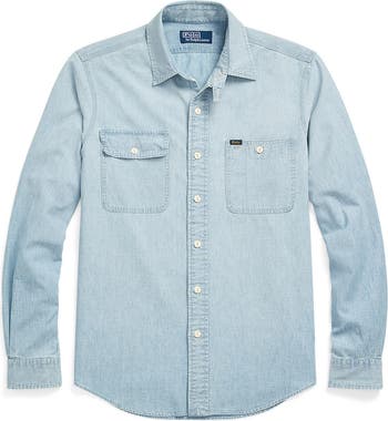 Polo sales chambray shirt