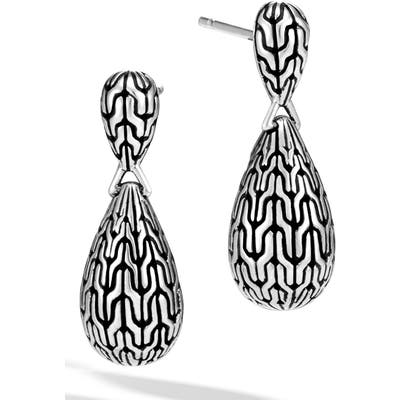 John Hardy Classic Chain Drop Earrings