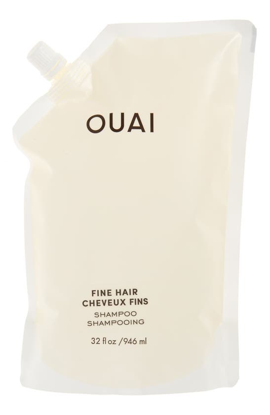 OUAI FINE SHAMPOO REFILL POUCH,FG-0130-C-00