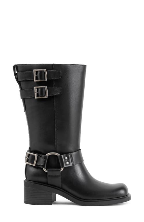 Shop Vagabond Shoemakers Daniella Moto Boot In Black