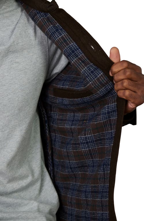 The Normal Brand Brisghtside Flannel Lined Workwear Jacket In Kodiak