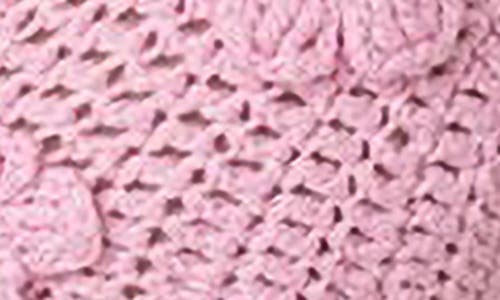 Shop Edikted Missy Crochet Bra Top In Light-pink