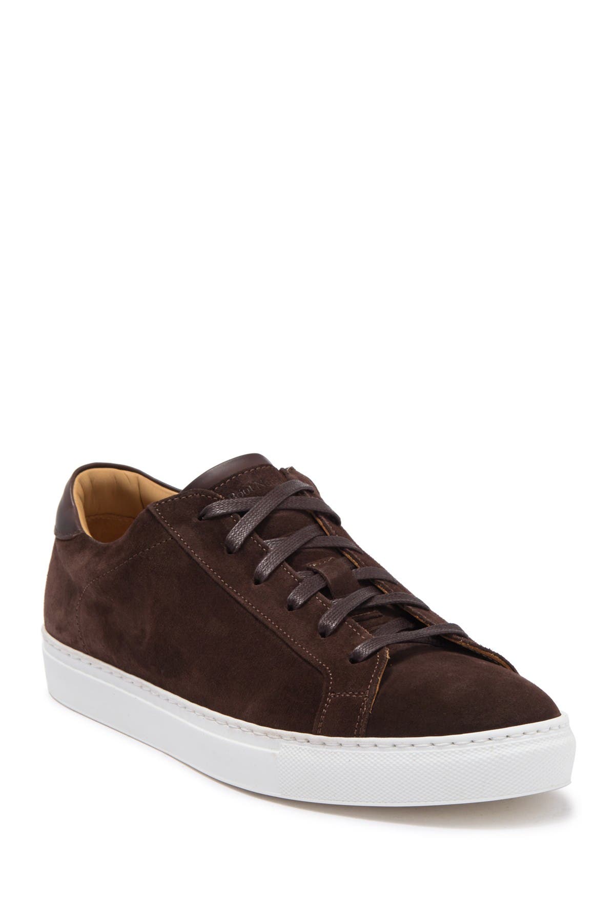 To Boot New York Devin Leather Sneaker In Ebano F.725