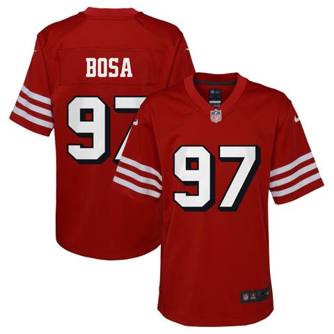 NFL San Francisco 49ers Nick Bosa Nike Color Rush Game Jersey - White -  Just Sports