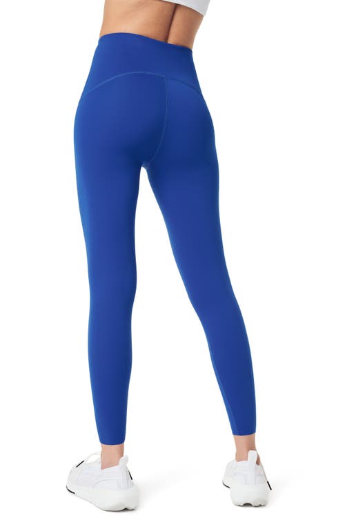 Shop Spanx ® Booty Boost Active High Waist 7/8 Leggings In Cerulean Blue