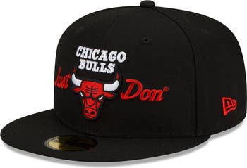 Chicago Bulls New Era City Local 59FIFTY Fitted Hat - Black