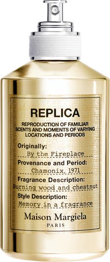 Perfume replica by online the fireplace