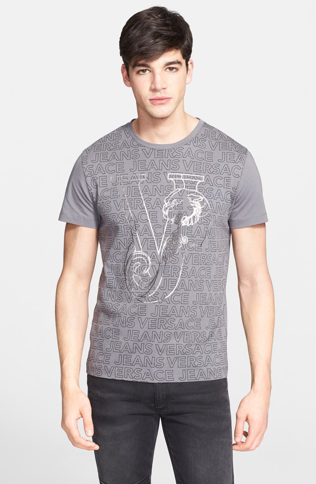 Versace Jeans Foil Logo Print T-Shirt 