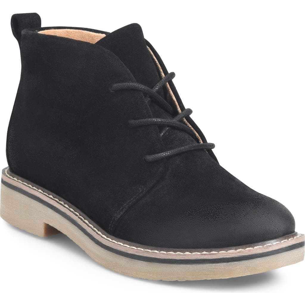 Comfortiva Rebeca Bootie In Black Suede
